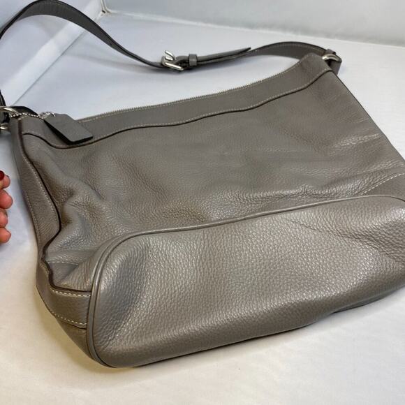 Coach Paxton Duffle Leather Crossbody Bag - Picture 8 of 8